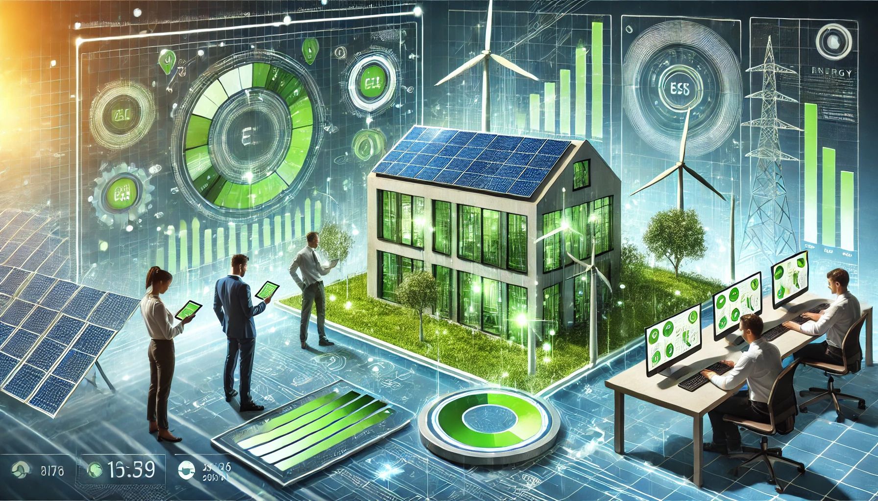 企業の省エネ管理システム